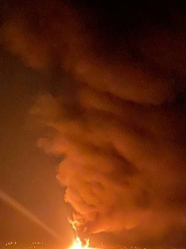 Харьков. Ещё кадры. В некоторых районах города пропал свет