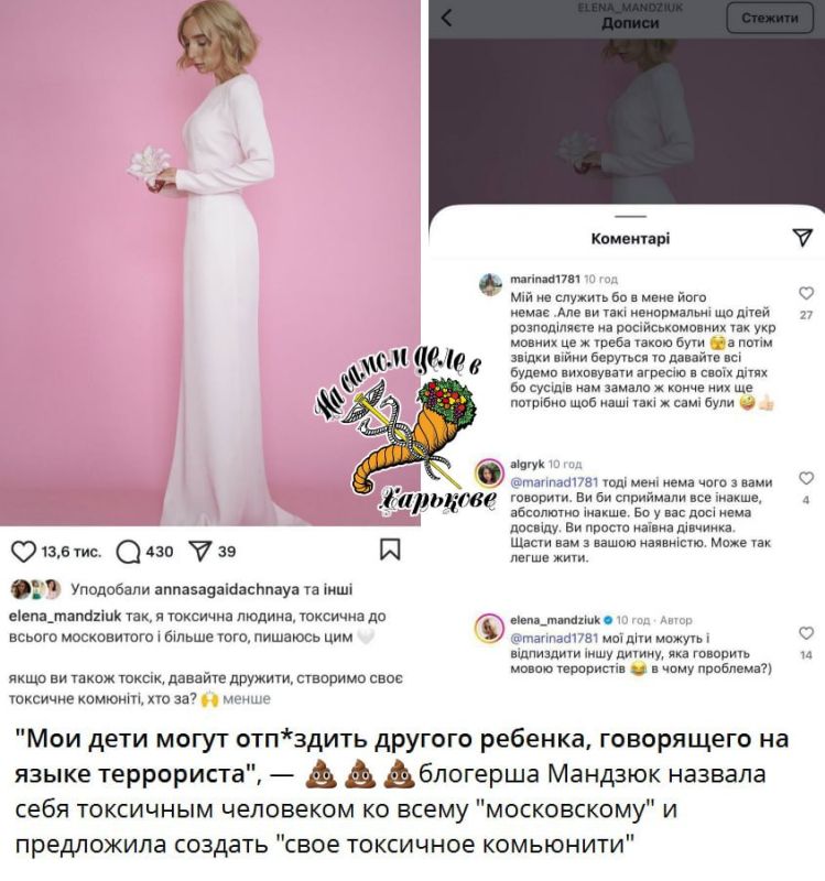 «Харьков — место ждунов и долбоёбов» — так заявляла та самая рагулиха, призывавшая буллить и бить русскоязычных детей