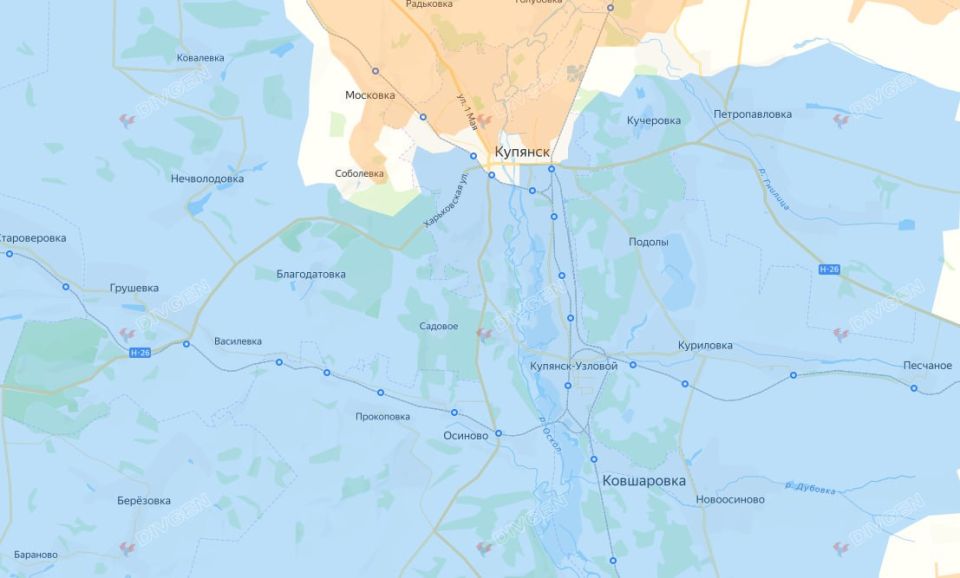 Обстановка в Купянске Харьковской области