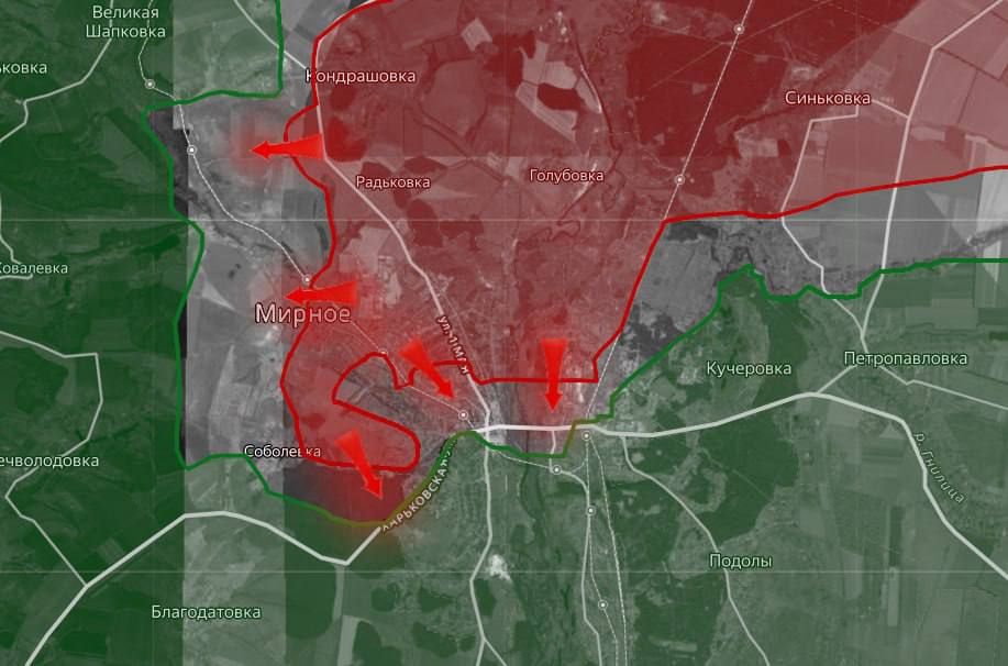 «На Купянском направлении ВС РФ продвигаются в городе Купянске