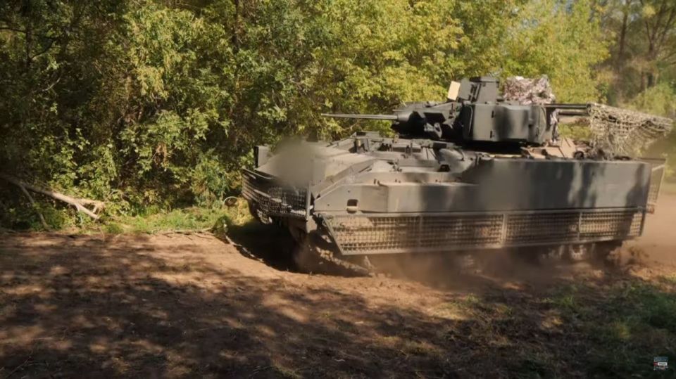 Американские БМП M2A2 Bradley ODS-SA впервые засветились на вооружении Нацгвардии Украины