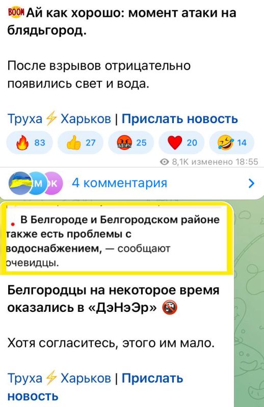 Юлия Витязева: Знаете, если ради спокойствия Белгорода придется снести Харьков, думаю, никто особо возражать не станет