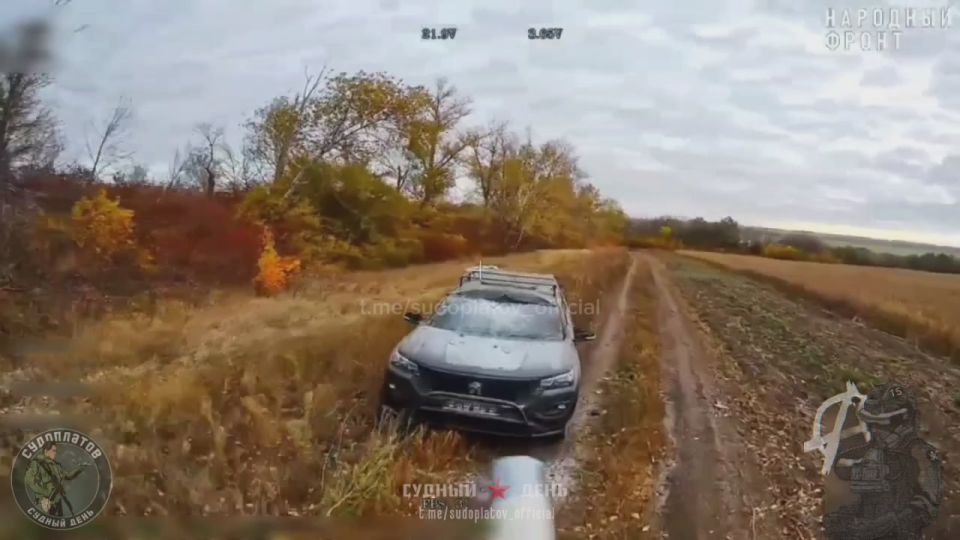 Харьковская область.. Бронированный пикап от Пежо не прошёл испытания на прочность. Продолжение тура в Киберспорте для бандеровцев. Встреча 02:02 с гражданскими и тёплые приветствия Работает группа «Антагонист» СУДНЫЙ ДЕНЬ...