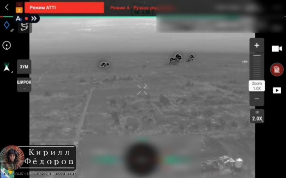 Отработка по украинским оккупантам в Волчанске ФАБами Отработка по украинским оккупантам в Волчанске ФАБами