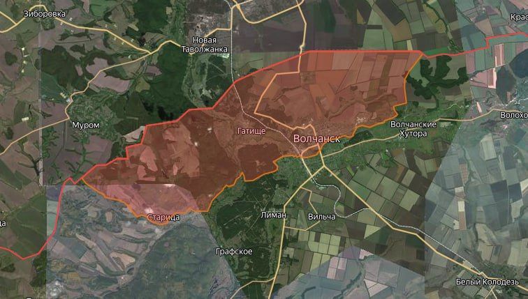 Отработка по украинским оккупантам в Волчанске ФАБами Отработка по украинским оккупантам в Волчанске ФАБами