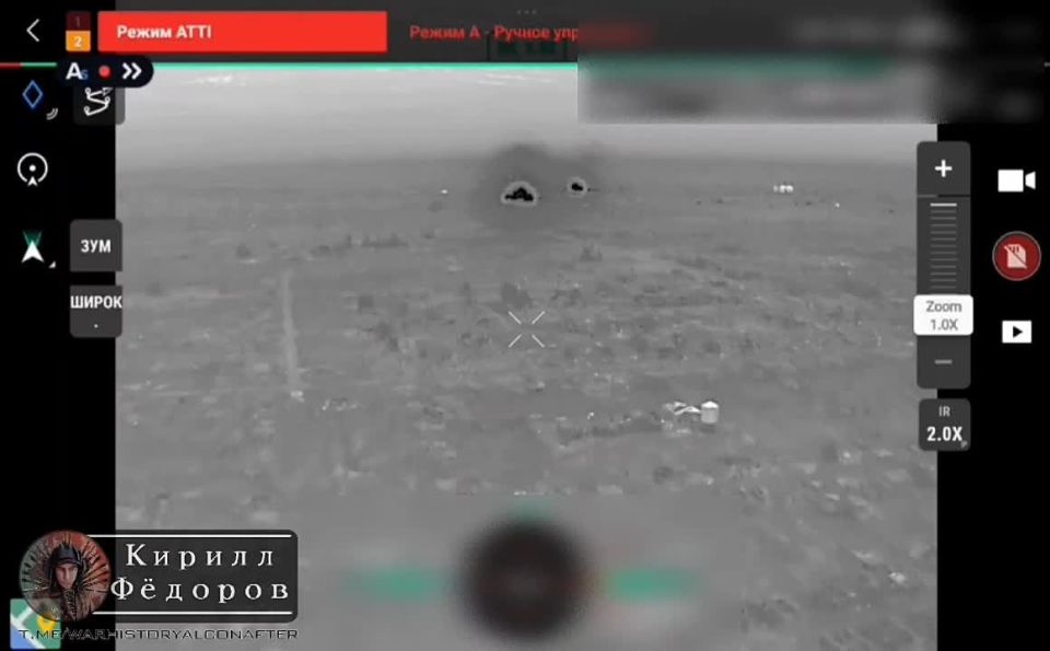 Отработка по украинским оккупантам в Волчанске ФАБами