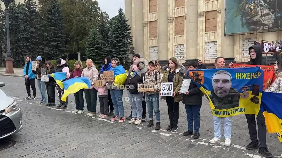 А в Харькове отметили всебандеровский день защитников и защитниц богатств олигархов и Зеленой компашки