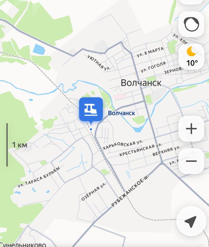 По оперативным сведениям наши войска заняли территорию железнодорожного вокзала в Волчанске на востоке города