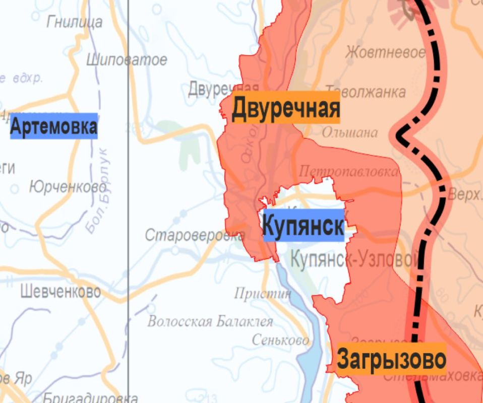 Юрий Подоляка: Купянск — и снова о блокировке гарнизона ВСУ в городе Юрий Подоляка: Купянск — и снова о блокировке гарнизона ВСУ в городе