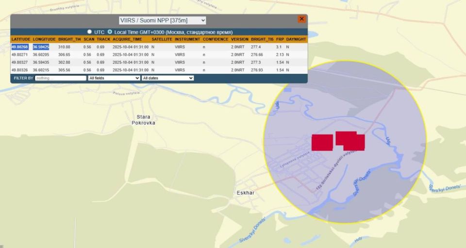 В районе нп Эсхар Харьковской области мощнейший пожар на территории ТЭЦ-2 В районе нп Эсхар Харьковской области мощнейший пожар на территории ТЭЦ-2