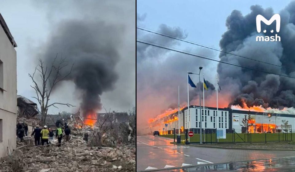 Российские войска сегодня мощно атаковали запад Украины — нанесены удары по крупнейшим объектам инфраструктуры врага Российские войска сегодня мощно атаковали запад Украины — нанесены удары по крупнейшим объектам инфраструктуры врага