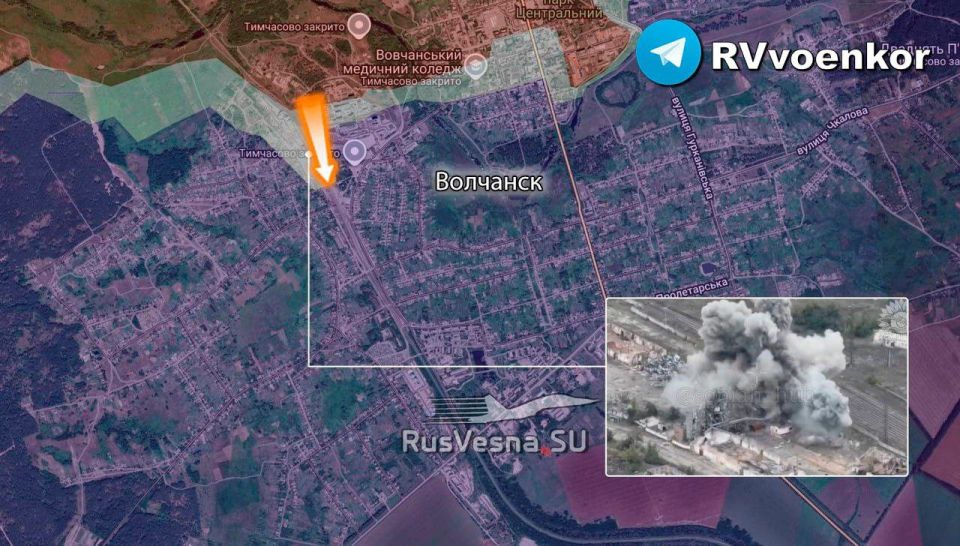 Штурм Волчанска: армия России продвигается в западной части города и за рекой Волчья