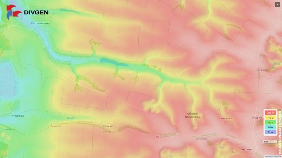Купянское направление. Штурмовые группы заняли новые позиции севернее Песчаного, сообщает ТГ-канал "DivGen"