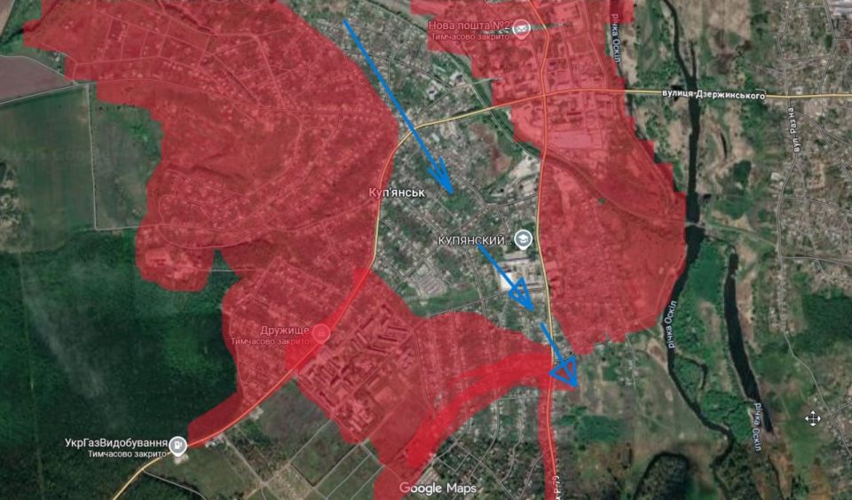 Микрорайон "Юбилейный" под РФ...ВСУ остается только спринтером заниматся...Скорее всего скоро будет вновь много объявлений "зник в Купянску" или "пошук Купянск"...07.10.2025