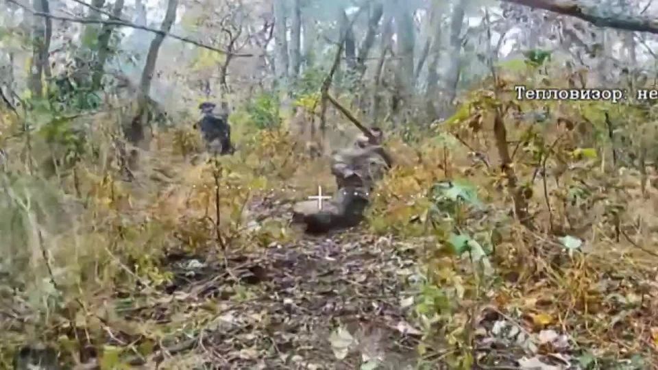 Военнослужащий ВСУ попал под удар российского дрона-камикадзе на оптоволокне