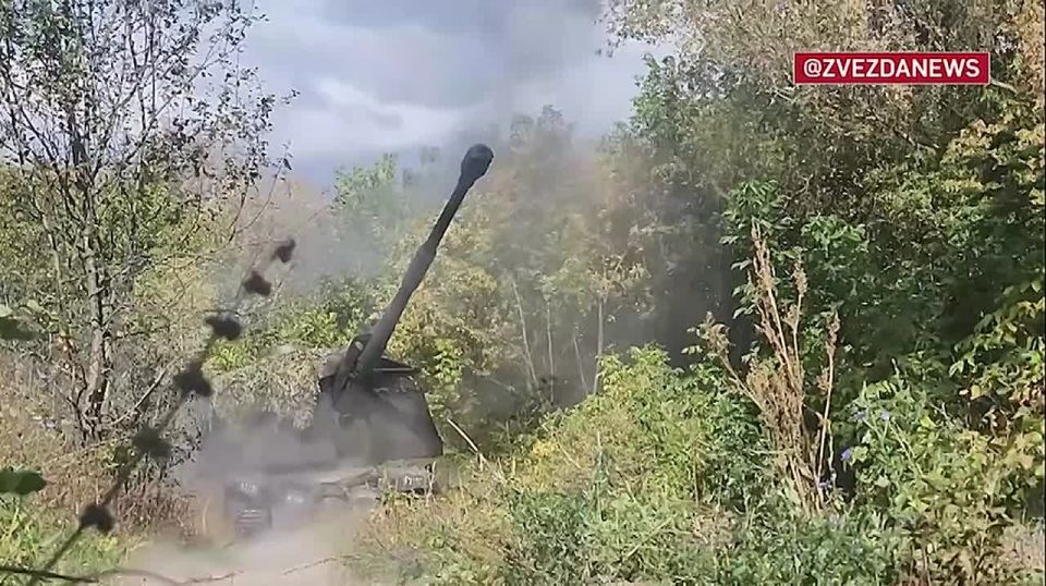Гаубица "Мста-С" не позволила украинским боевикам провести ротацию подразделений в Харьковской области