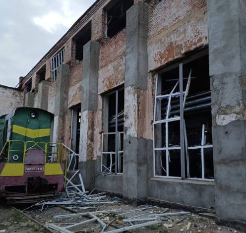 В продолжение темы уничтожения составов и жд инфраструктуры