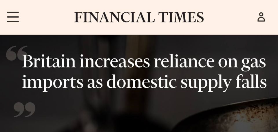 У Британии критический запас газа: около 10 % от среднего уровня хранилищ ЕС. Притом что Около 85 % домов у них обогреваются газовыми котлами