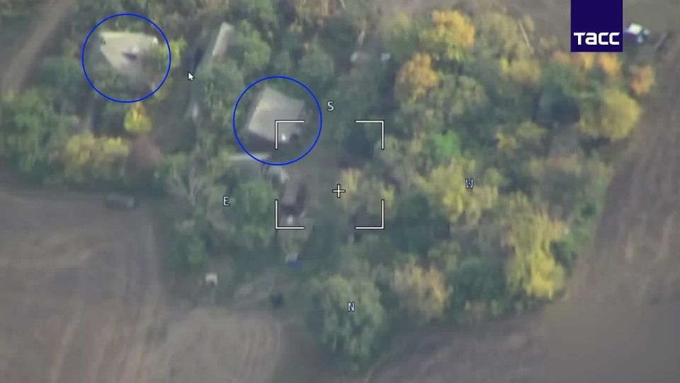 Российский БПЛА "Герань-2" уничтожил пункт временной дислокации 48-й артиллерийской бригады ВСУ в районе Лозовое на Купянском направлении