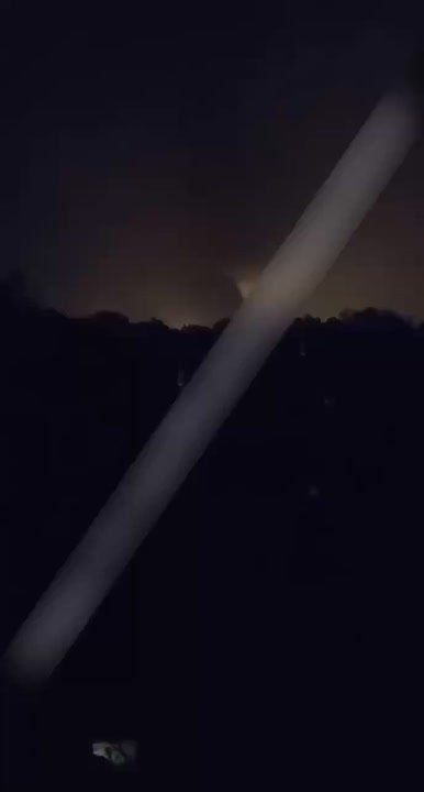 Эпичный взрыв в Чугуеве после прилета "Герани"