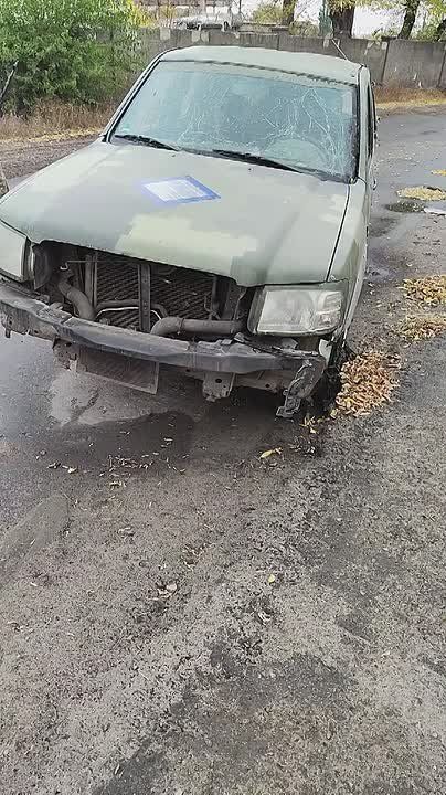 Купянск-Узловой со стороны ВСУшника после прилётов дронов по пикапах