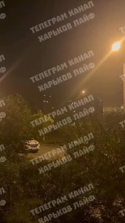 Мощный удар в Харькове оставил без электроснабжения часть города