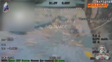 Уничтожение техники противника в районе Купянска