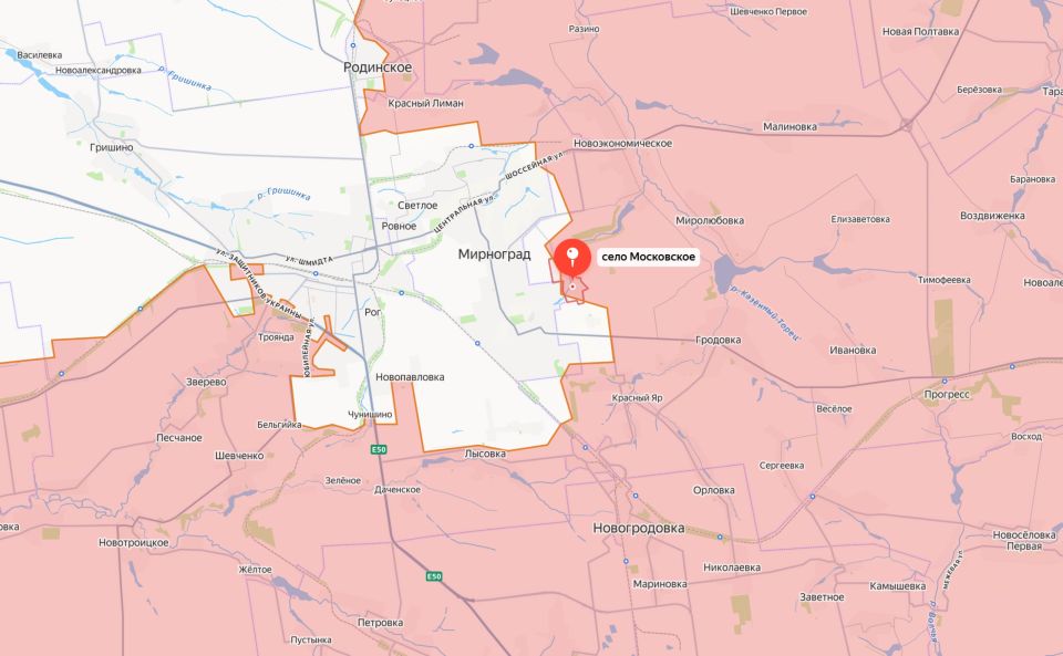 Министерство обороны России сообщает об освобождении населенных пунктов Боровская, Андреевка Харьковской области и Московское Донецкой народной республики