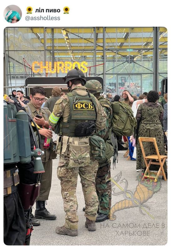 «Укропатриотка», приехавшая в Нидерланды на фестиваль комиксов, обиделась на то, что увидела там парня в костюме ФСБ