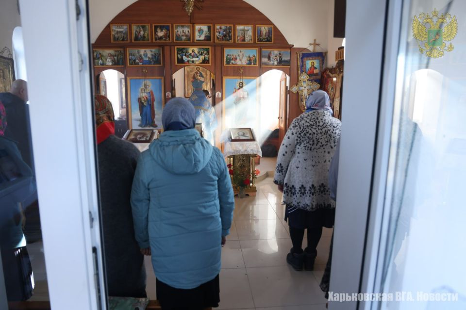 В праздник Покрова Пресвятой Богородицы в одном из храмов на освобождённой территории Харьковской области прошла Божественная литургия В праздник Покрова Пресвятой Богородицы в одном из храмов на освобождённой территории Харьковской области прошла Божественная литургия