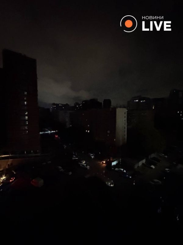 Киев погрузился во тьму Киев погрузился во тьму