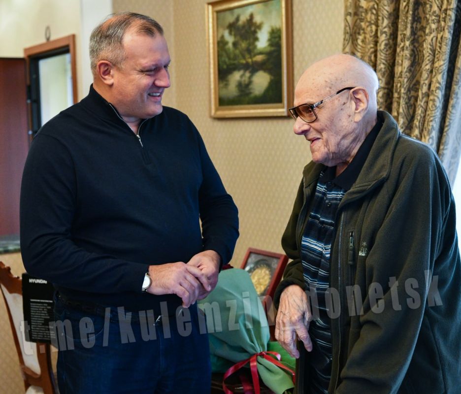 Алексей Кулемзин: Сегодня 102 день рождения отмечает житель Донецка – Борис Ефимович Виноградский Алексей Кулемзин: Сегодня 102 день рождения отмечает житель Донецка – Борис Ефимович Виноградский