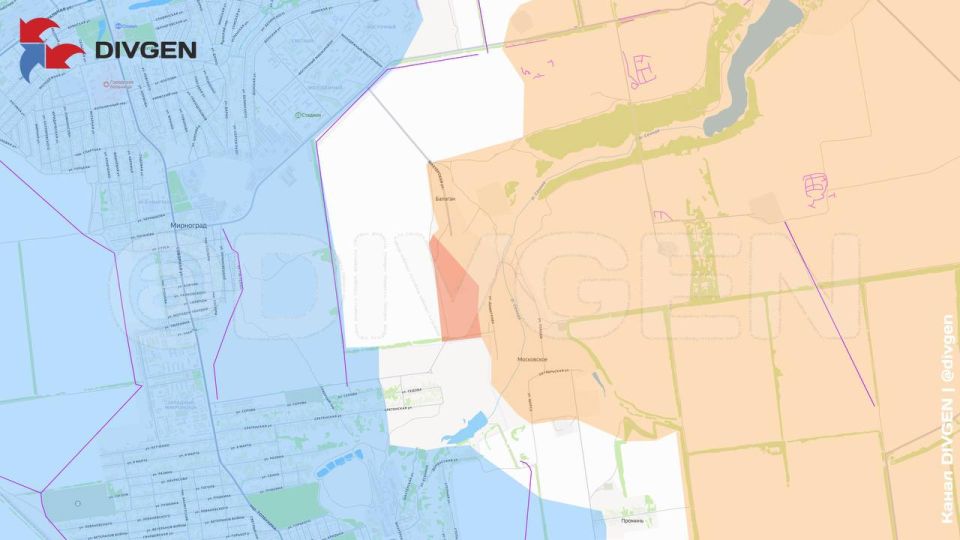 Изменения на карте за прошедшие сутки: