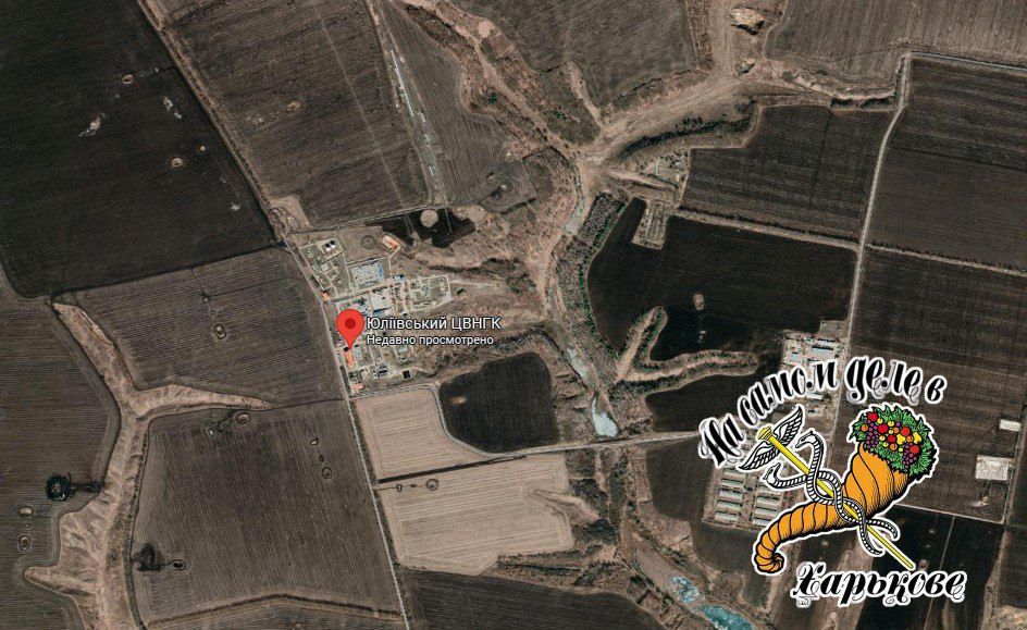 Метеоспутники дали подсказку - Юльевский нефтегазопромысел 49.98875602724502, 35.71085576779219. Метеоспутники дали подсказку - Юльевский нефтегазопромысел 49.98875602724502, 35.71085576779219.