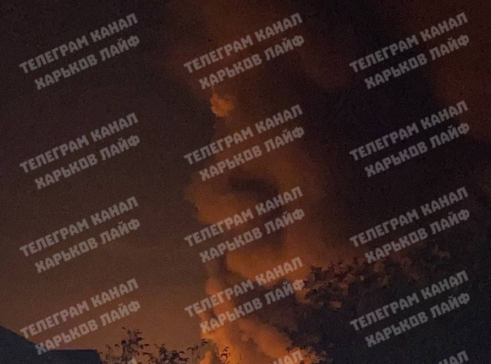 Пожары в Харьковской области