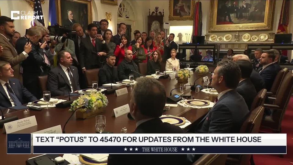 Началась встреча Трампа с Зеленским