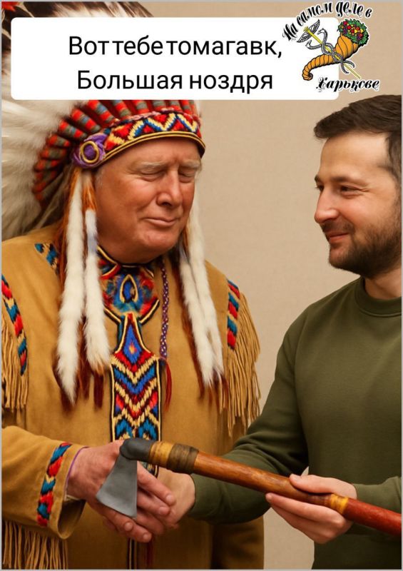 Оружие? -- Оружие! Томагавк? -- Томагавк! При желании может и полететь