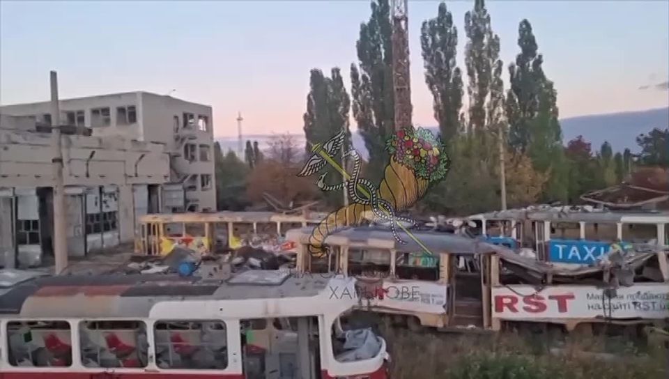 А это состояние трамвайного Депо на Салтовке в наши дни