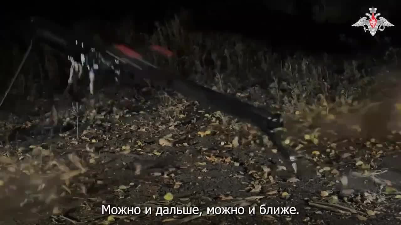 Расчёт барражирующего боеприпаса «Куб» 1-й гвардейской танковой армии группировки войск «Запад» уничтожил замаскированную аппаратуру связи и личный состав подразделения ВСУ в Харьковской области