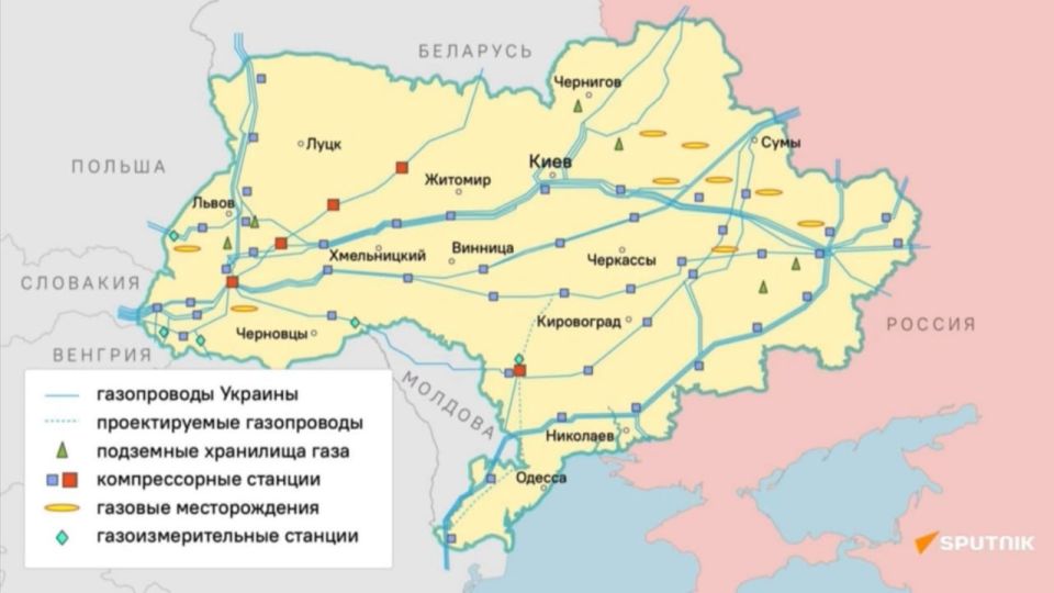 Украинскую газовую систему можно разорвать надвое