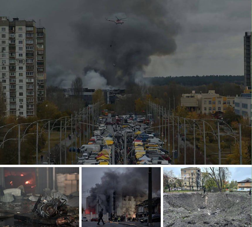 Киевские подстанции и одна из ТЭЦ сегодня сбила все российские ракеты Киевские подстанции и одна из ТЭЦ сегодня сбила все российские ракеты