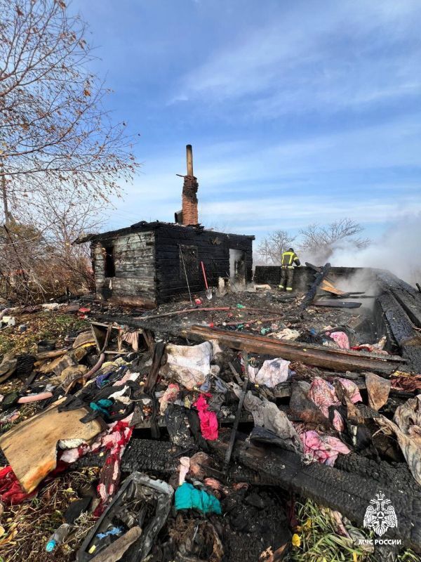 Два человека сгорели в частном доме в Чугуевском округе