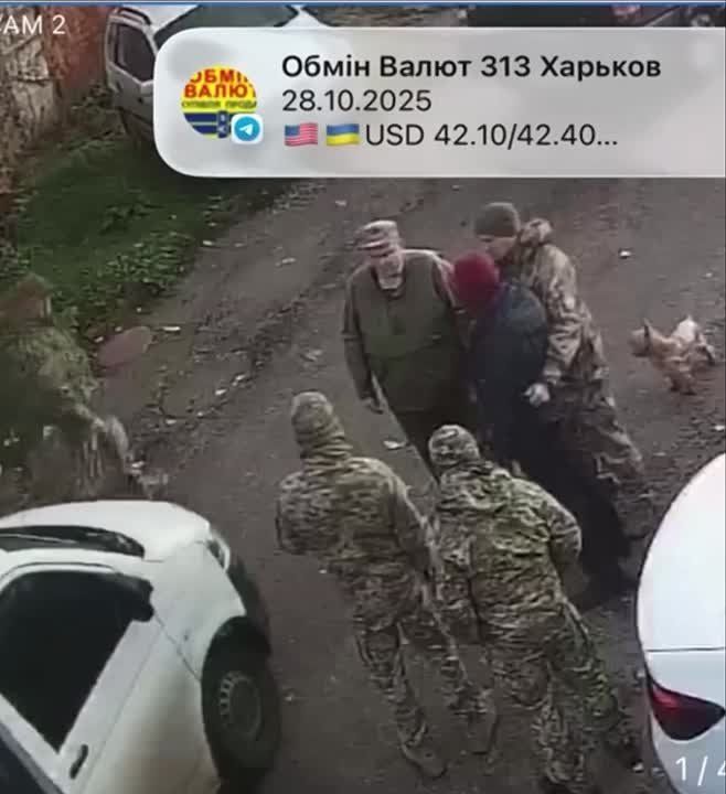 Сотрудники ТЦК в Харькове мобилизовали мужчину вместе с собакой, сообщает "Страна ua"