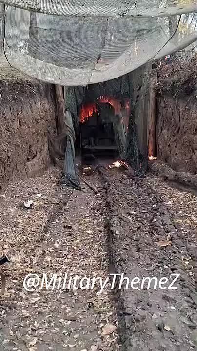 Уничтоженная в Харьковской области САУ 2С22 "Богдана" на базе Tatra ВСУ