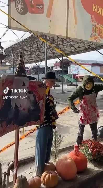 Фотозона к Хэллоуину на Барике