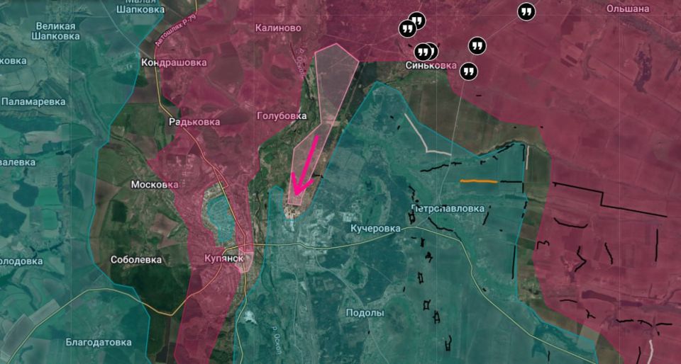 Российские войска закрепились в Купянске-Узловом с севера