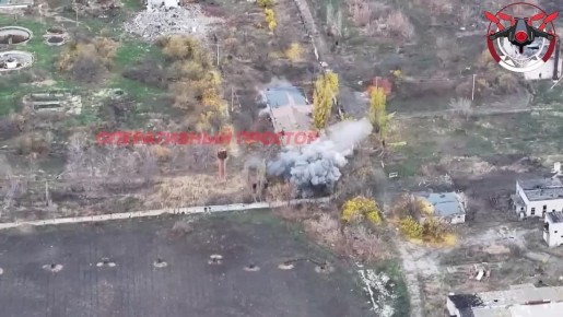 ЛМУР по позиции 14 омбр ВСУ с разных ракурсов