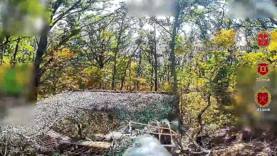 Алгоритм возмездия. Харьковская область Расчёт БпЛА 41 мсп 44 Армейского корпуса провел блестящую операцию по выявлению и ликвидации САУ противника, укрытой в лесном массиве