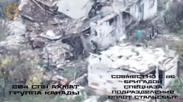 Апти Алаудинов: Уничтожение огневой точки и укрытий с живой силой противника