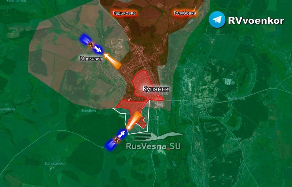 ВСУ пошли в «контрнаступ» у Купянска